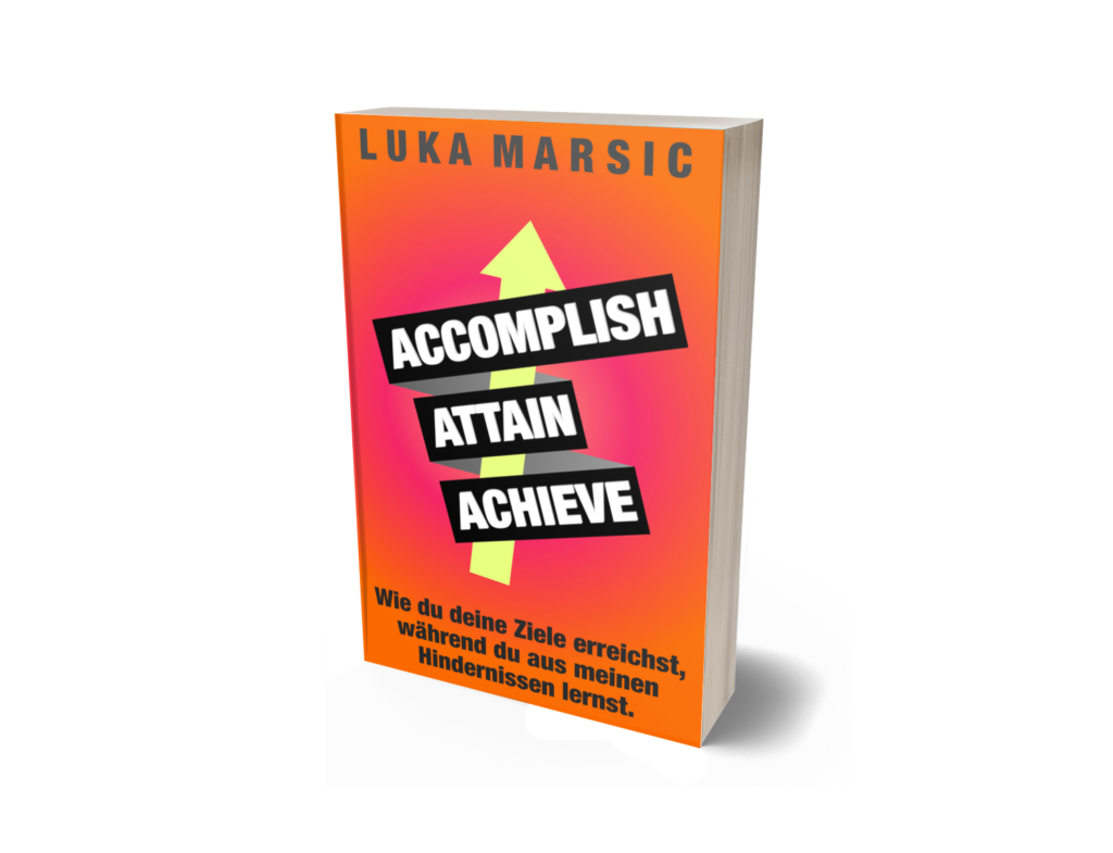 Accomplish attain achieve Buch-grafik